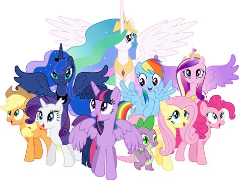 my little pony as princesses